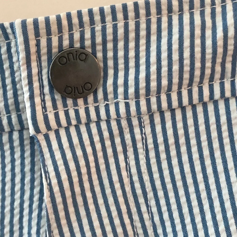 Onia Striped Calder Swim Trunk